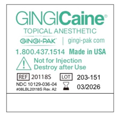 Syringe Label